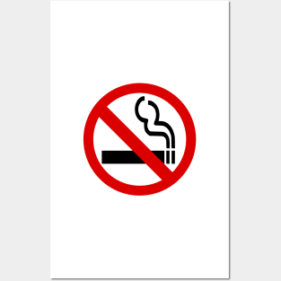 No Smoking Posters and Art